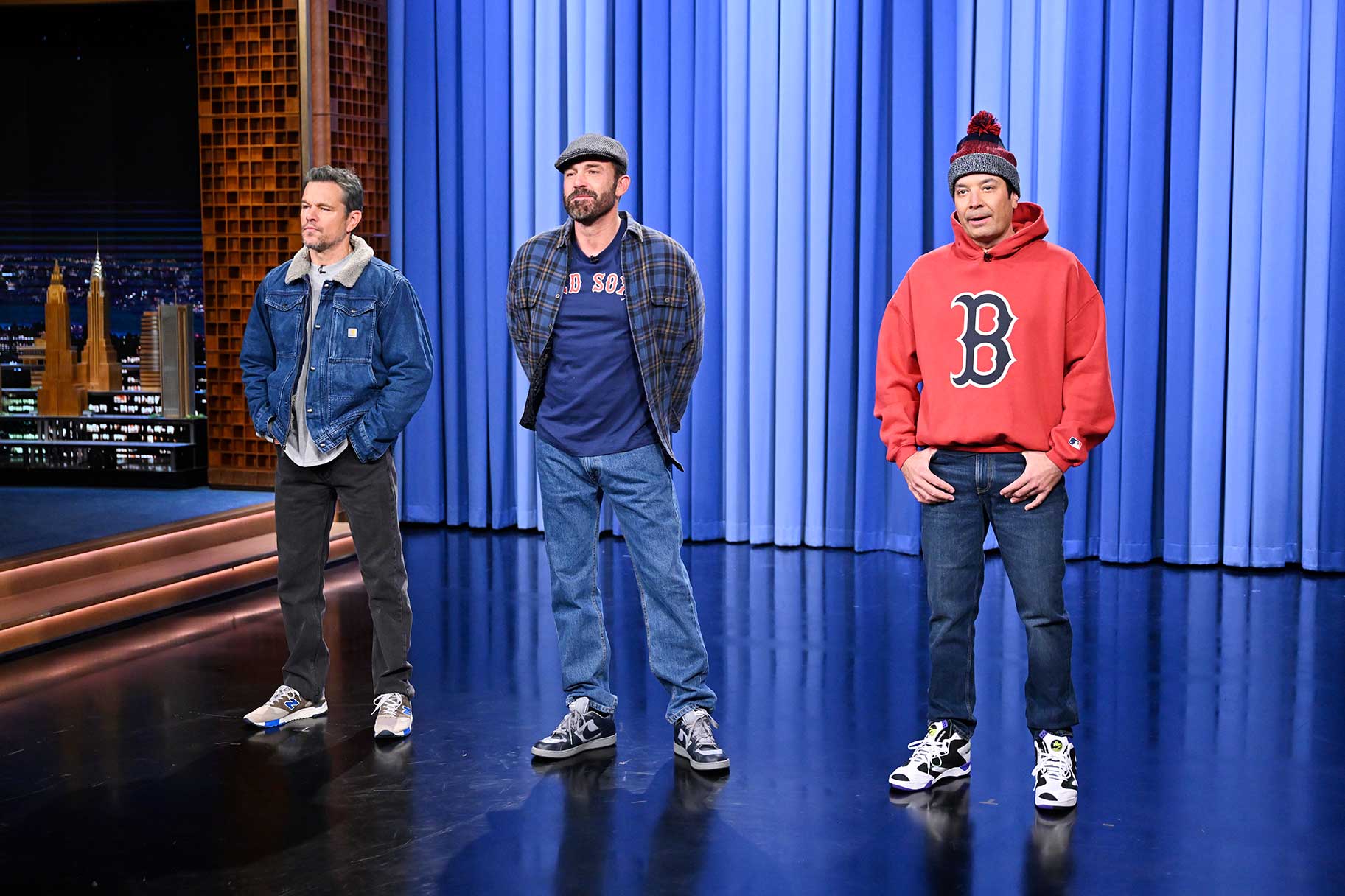 Affleck, Damon and Fallon Recite Every Massachusetts Town on Tonight Show — Nbc.com