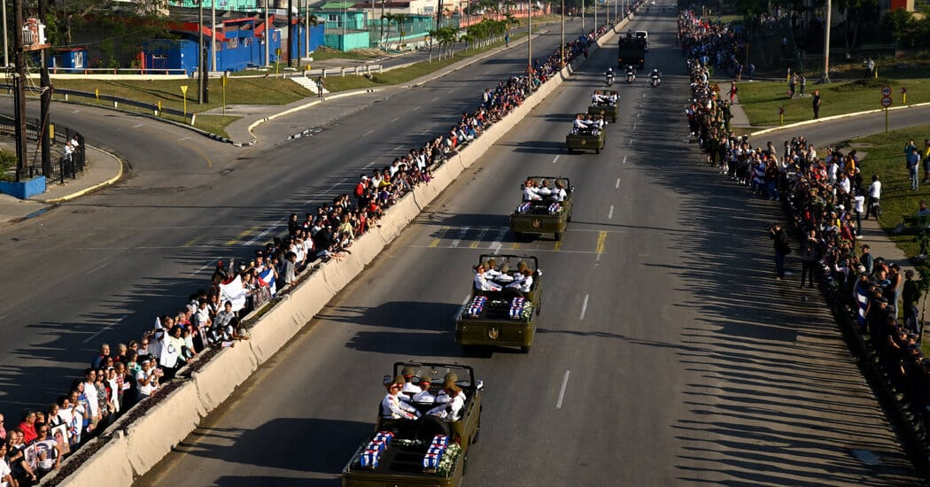 Cuba repatriates remains of 32 citizens killed in U.S. strikes in Venezuela — Static01.nyt.com