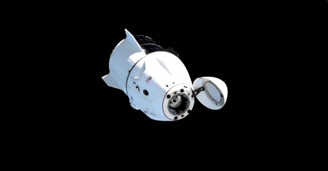 Four Crew‑11 astronauts splash down after medical evacuation from ISS — Static01.nyt.com