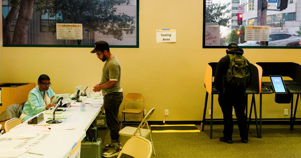 Judge dismisses Justice Department suit seeking California voter data — Static01.nyt.com
