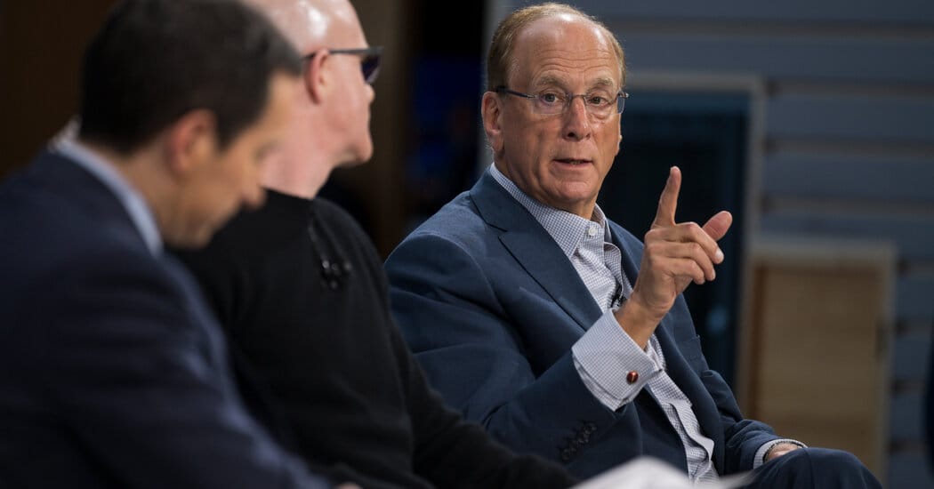 Larry Fink named interim co-chair of World Economic Forum ahead of Davos — Static01.nyt.com
