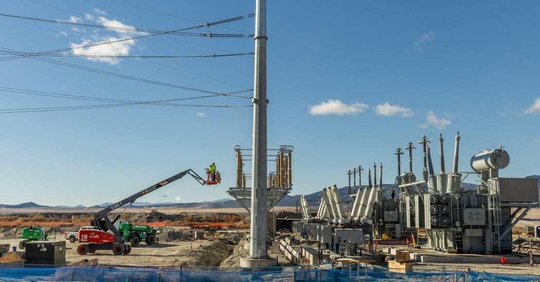 Administration to work with states to limit A.I.-driven rises in electricity bills — Static01.nyt.com