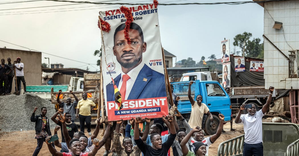 Bobi Wine reported abducted from home amid nationwide internet blackout — Static01.nyt.com