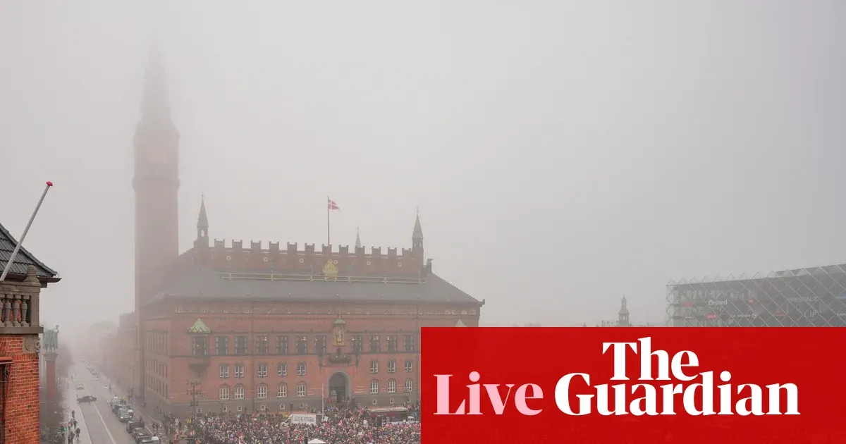 Protests planned in Denmark and Greenland as US delegation meets over Greenland issue — I.guim.co.uk