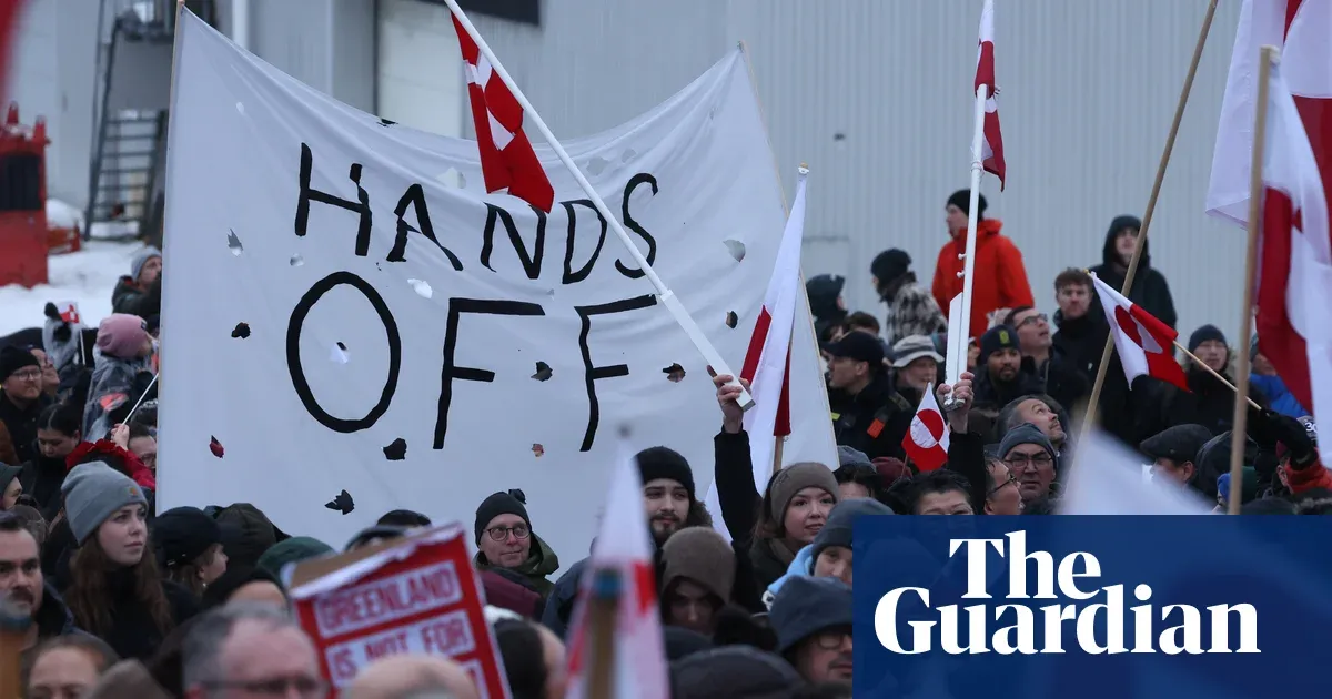 Trump threatens escalating tariffs on European allies until Greenland is sold — I.guim.co.uk