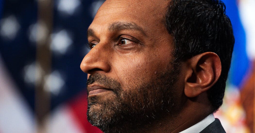 FBI under Kash Patel searches records to discredit officials who probed Trump — Static01.nyt.com