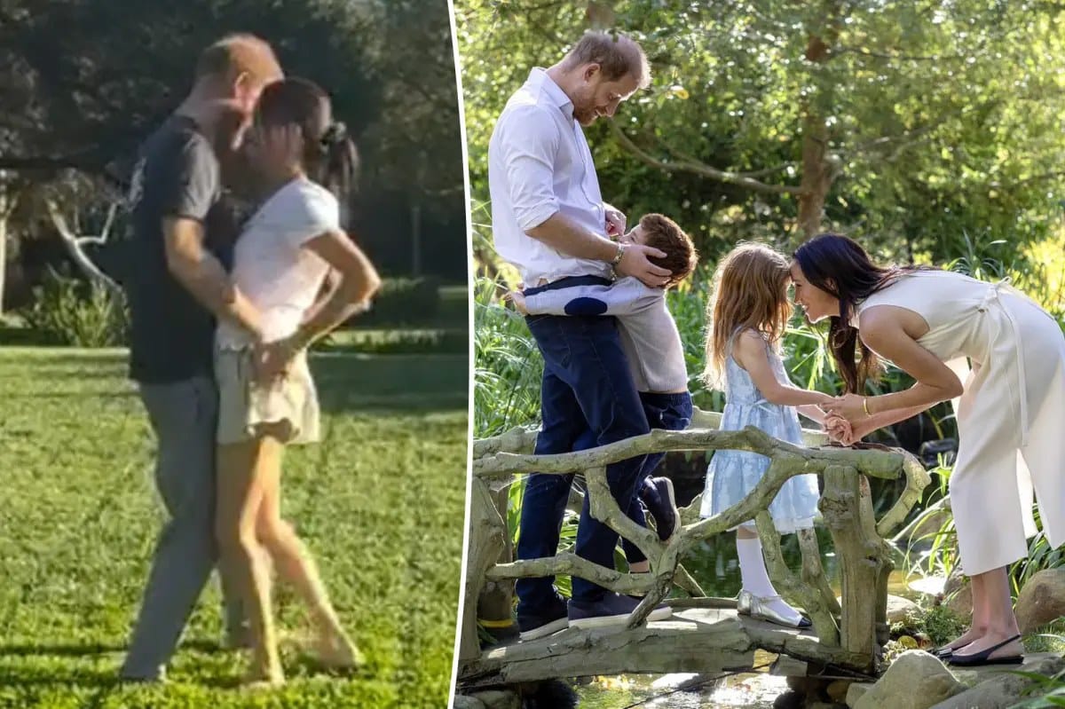 Prince Harry playfully grabs Meghan’s bottom in video shot by daughter Lilibet — Pagesix.com