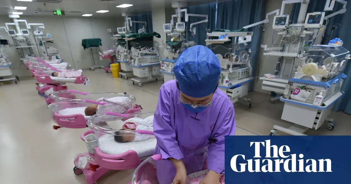 China population drops to 1.405 billion in 2025 as birthrate hits record low — I.guim.co.uk