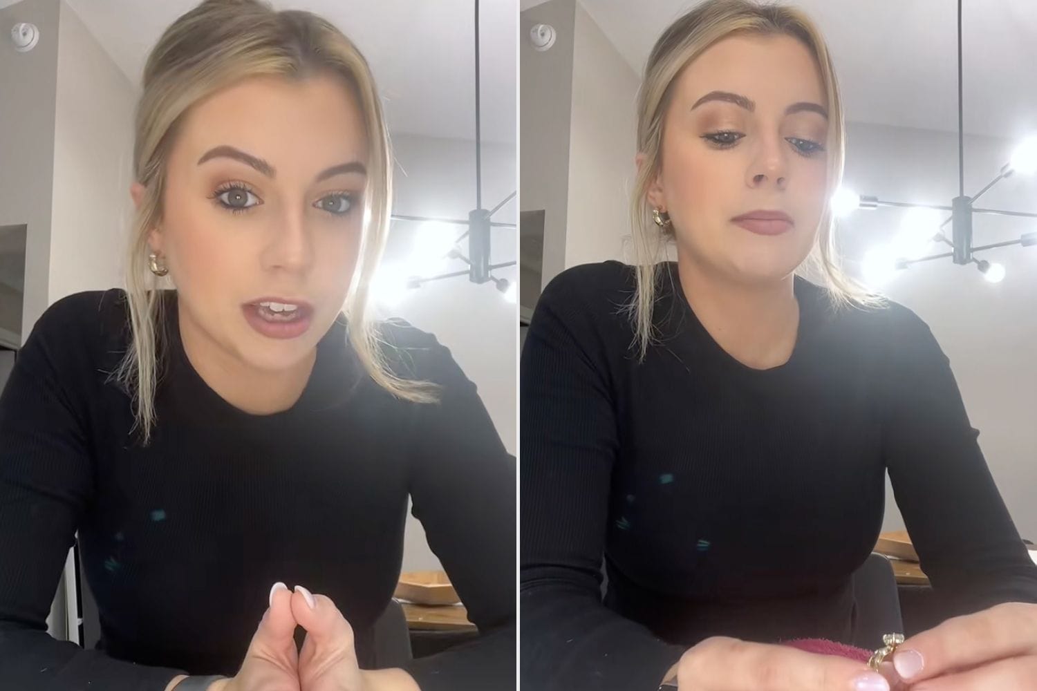 Bride says custom Kay Jewelers ring lost multiple diamonds weeks after wedding — People.com