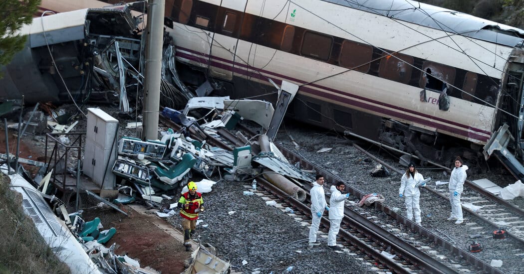 At least 39 killed as two high-speed trains collide near Córdoba, Spain — Static01.nyt.com