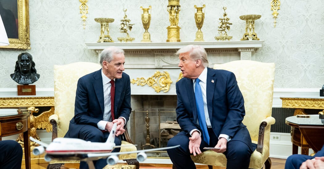 Trump says Nobel snub freed him to press U.S. claim on Greenland, told Norway — Static01.nyt.com