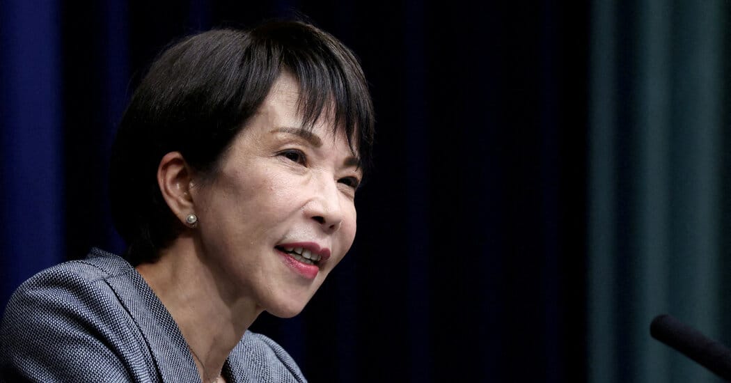 Sanae Takaichi to Dissolve Lower House and Call Feb. 8 Snap Election — Static01.nyt.com