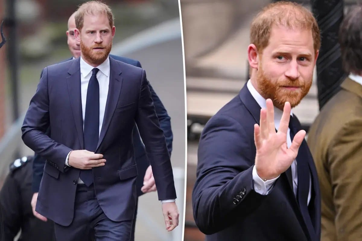 Prince Harry appears confident at London High Court ahead of press trial — Pagesix.com