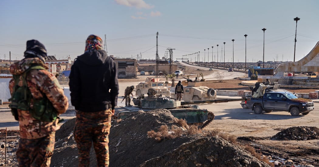 Clashes at northeastern Syrian prisons after S.D.F. hands control to government — Static01.nyt.com