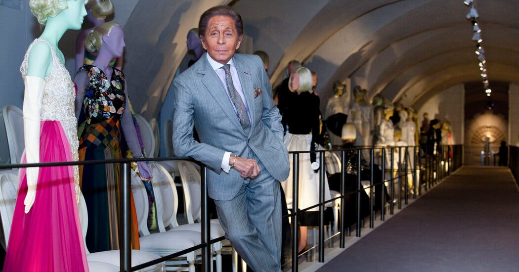 Valentino Garavani, Designer of Regal Italian Glamour, Dies at 93 — Static01.nyt.com