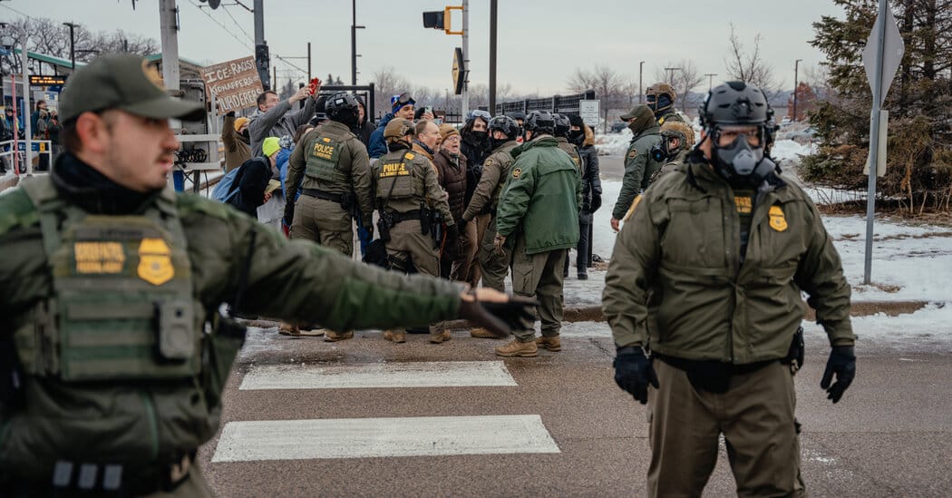 Justice Department to appeal injunction restricting agents’ actions in Minnesota — Static01.nyt.com