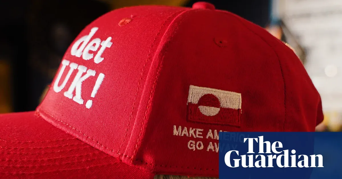 ‘Make America Go Away’ caps become symbol of Danish and Greenlandic defiance — I.guim.co.uk