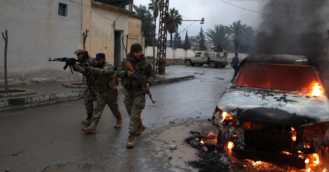 Syria reaches deal with Kurdish S.D.F. after government advance — Static01.nyt.com