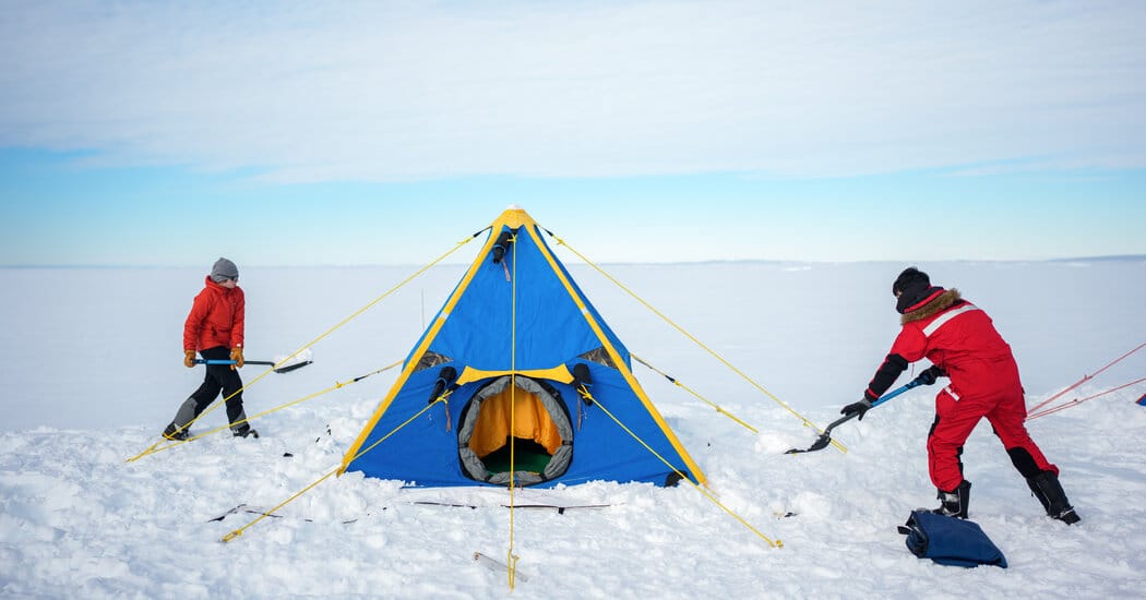 Researchers set up camp on Thwaites Glacier to probe melting from below — Static01.nyt.com