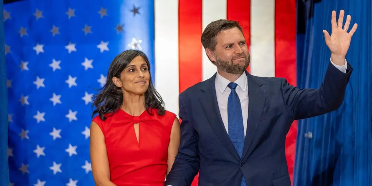 Vice President JD Vance and Second Lady Usha Vance are expecting a fourth child — I.insider.com