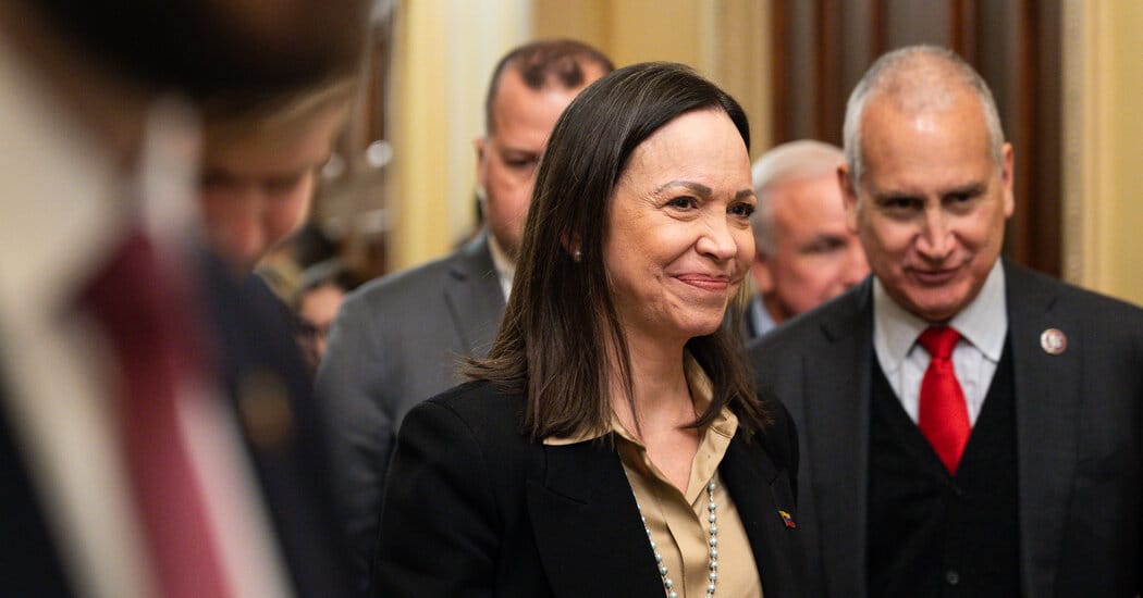 House Foreign Affairs members endorse María Corina Machado and press for elections — Static01.nyt.com