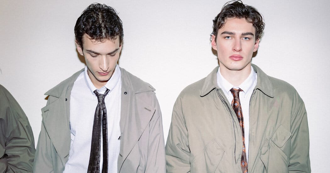 First Giorgio Armani men’s show without Mr. Armani leans on classic signatures — Static01.nyt.com