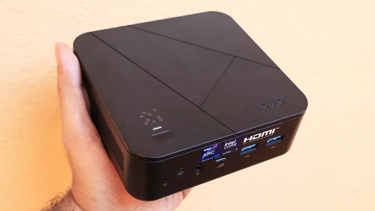 ZDNET: Acer Veriton NUC AI mini PC praised for compact design and ports — Zdnet.com