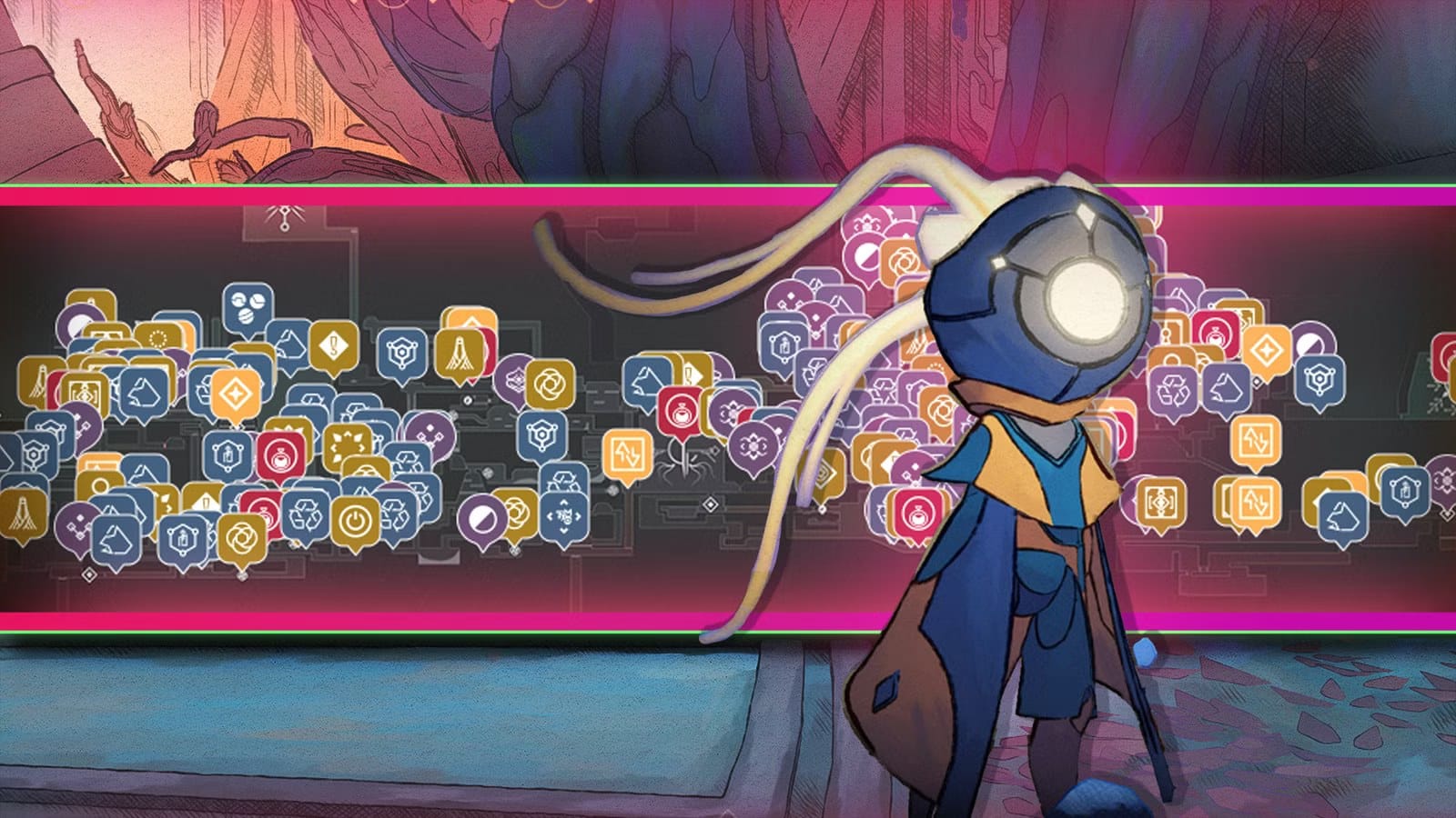 Interactive map charts The Vessel in Mio: Memories in Orbit — Static0.polygonimages.com