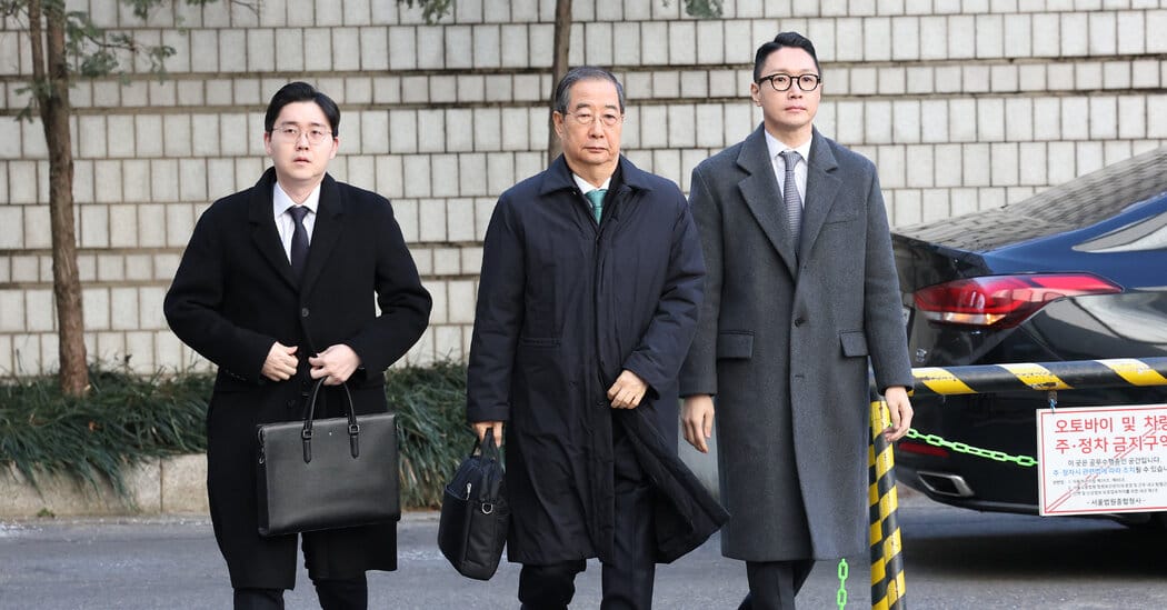 Han Duck-soo sentenced to 23 years over role in 2024 martial law — Static01.nyt.com