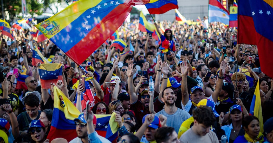 Polls show majority of Latin Americans approved U.S. action in Venezuela — Static01.nyt.com