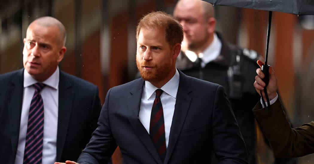 Prince Harry Testifies in High Court About Intrusive Tabloid Coverage — Static01.nyt.com