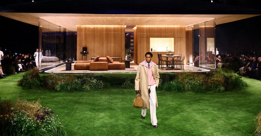 Pharrell unveils glass 'DROPHAUS' at Louis Vuitton runway — Static01.nyt.com