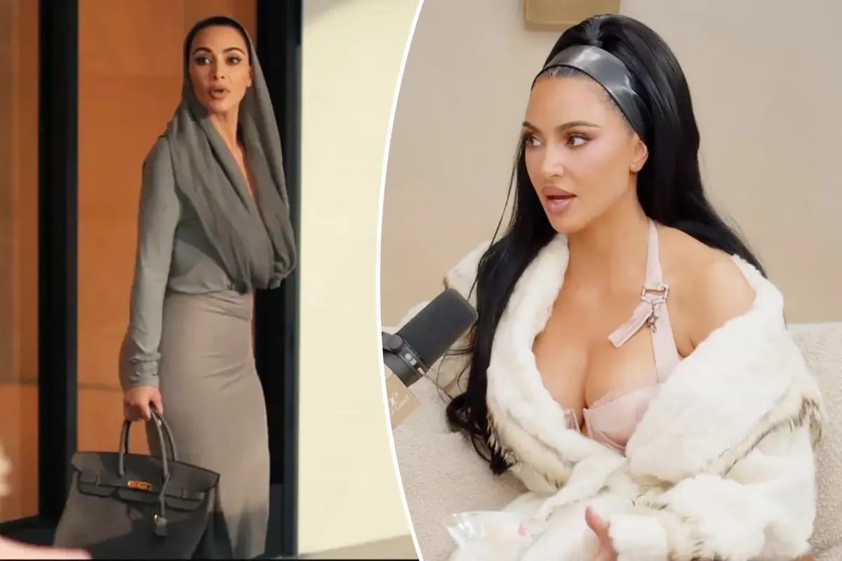 Kim Kardashian says elephant Birkin on All’s Fair set was a fake prop — Pagesix.com