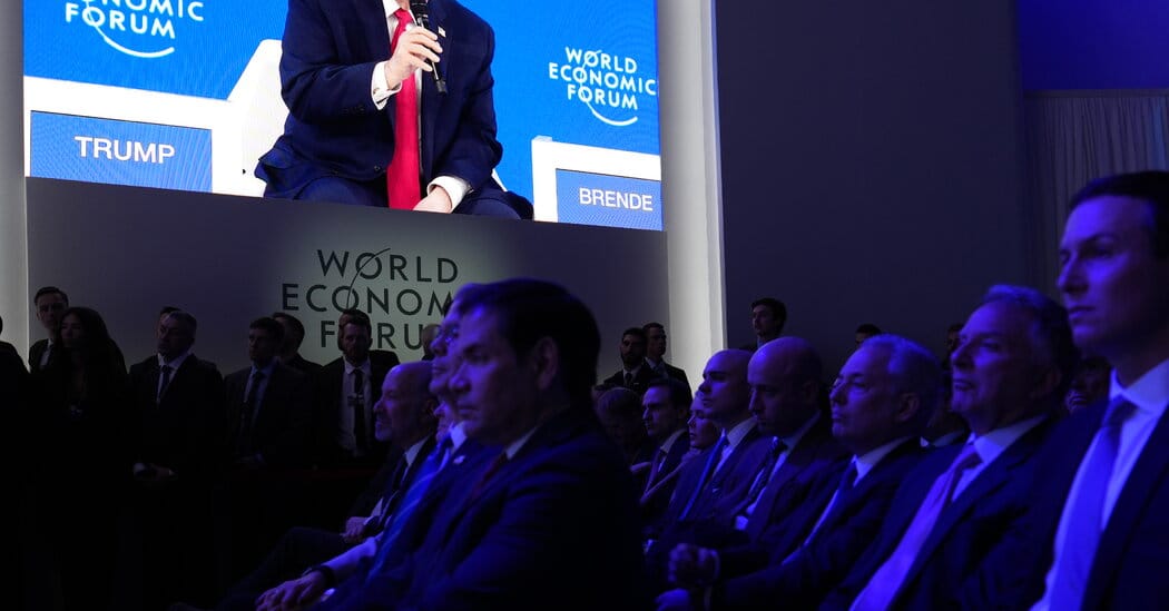 Trump seeks Greenland talks at Davos and U.S. moves ISIS detainees from Syria — Static01.nyt.com