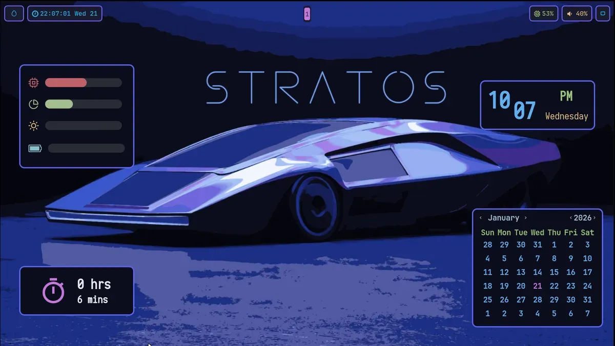 StratOS Arch distro with Hyprland impresses ZDNET reviewer — Zdnet.com