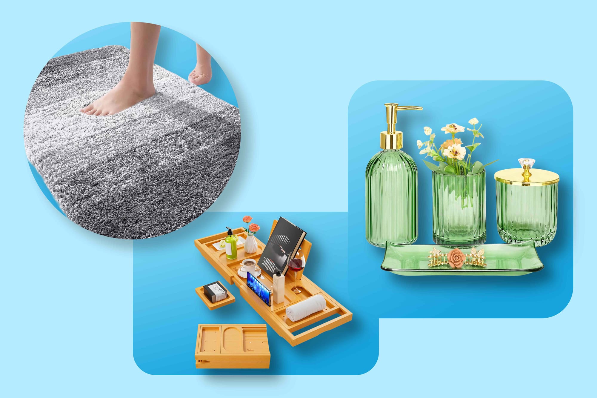 Amazon sells bathroom upgrades under $30, from luxury towels to mood lighting — People.com