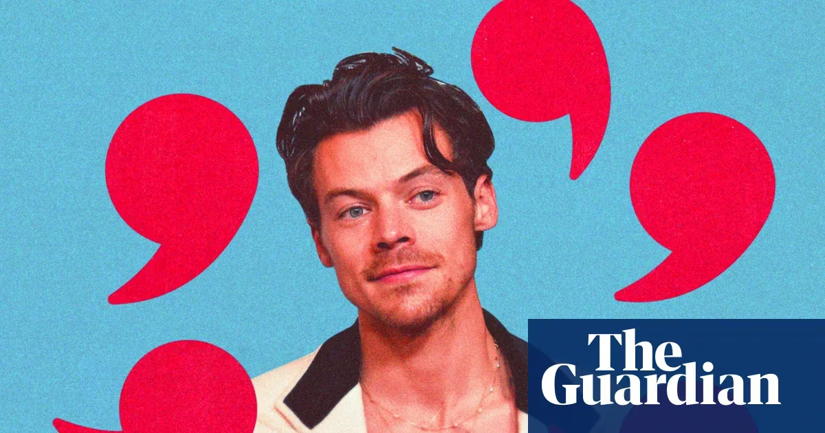 Harry Styles album title sparks debate over comma use — I.guim.co.uk