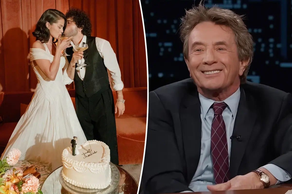 Martin Short says he cut into Selena Gomez and Benny Blanco’s wedding cake — Pagesix.com