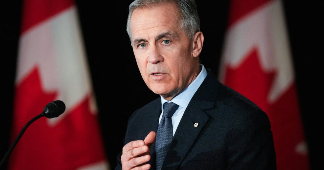 Carney says Canada thrives, not because of the United States — Static01.nyt.com