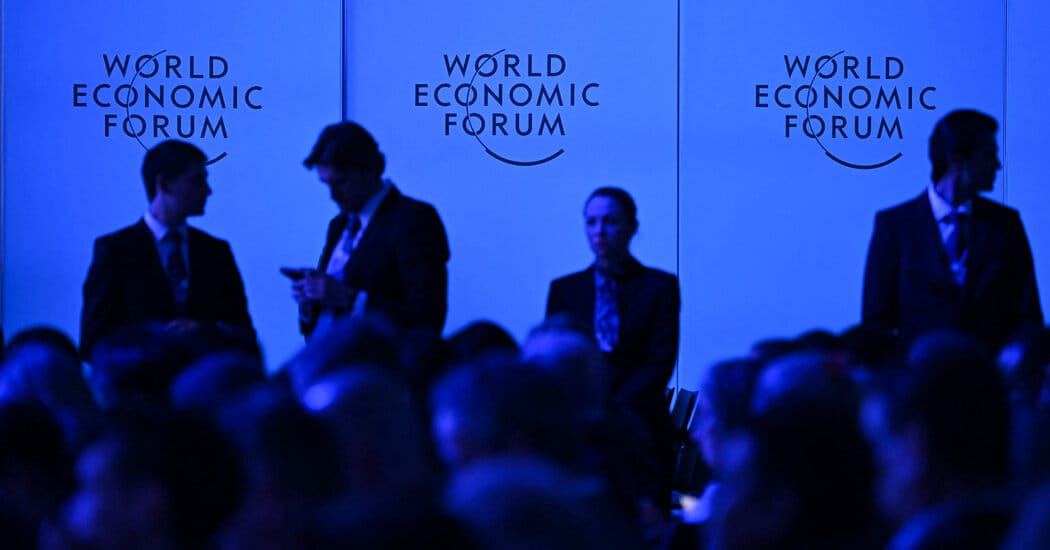 Trump attacks renewables at Davos as business leaders sideline climate — Static01.nyt.com