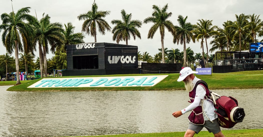 LIV Golf to Stage August Tournament at Trump Bedminster Club — Static01.nyt.com