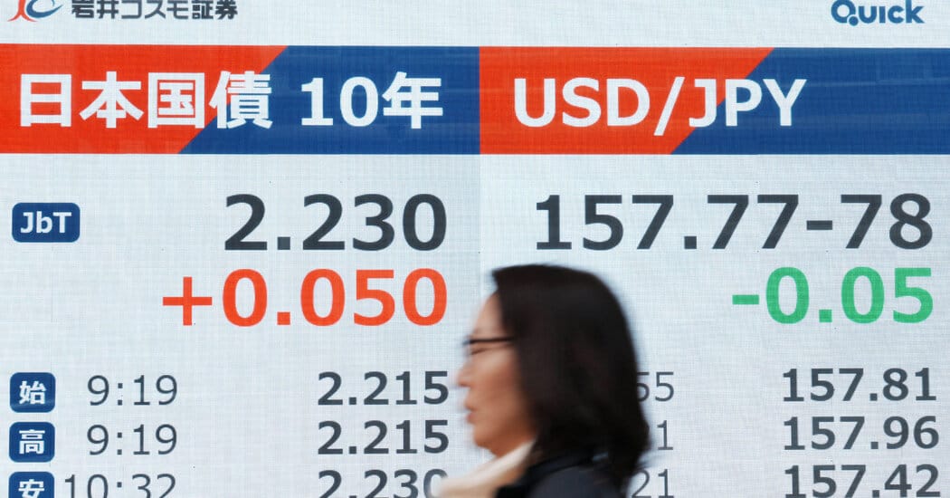 U.S. Treasury took steps to weigh yen intervention after market turmoil — Static01.nyt.com