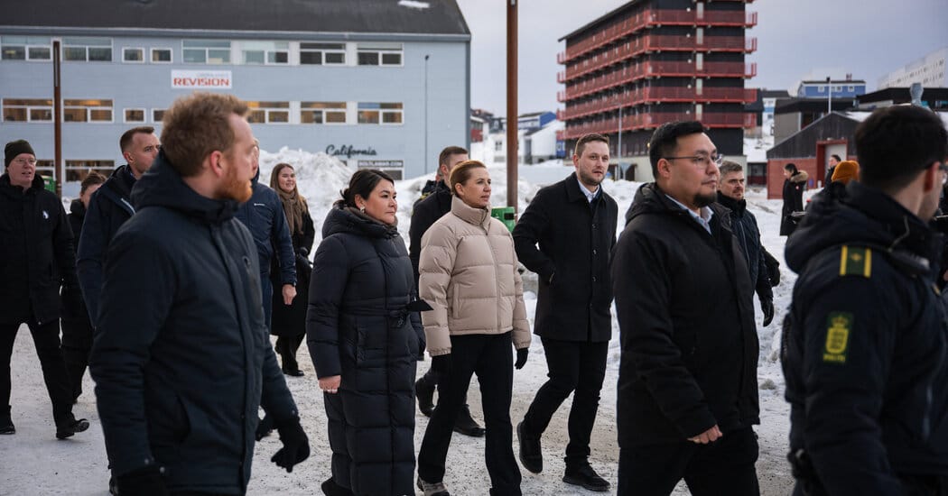 Denmark’s prime minister makes unannounced visit to Greenland amid U.S. pressure — Static01.nyt.com