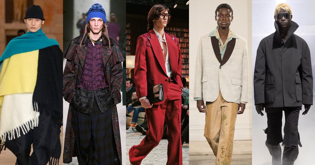 Paris menswear leans into baggy shapes as designers split on fit — Static01.nyt.com