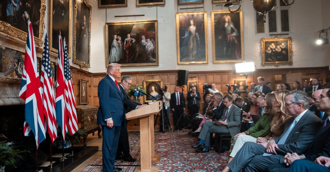 A Year of Trump Reshaped Britain’s Political Debate — Static01.nyt.com