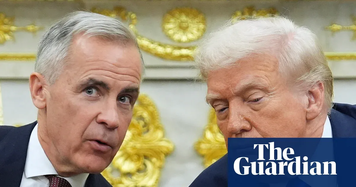 Trump vows 100% tariff on Canadian imports if Canada strikes deal with China — I.guim.co.uk