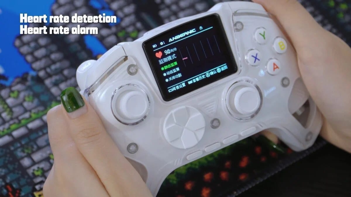 Anbernic's RG GO1 controller includes heartbeat sensors and built-in display — Kotaku.com