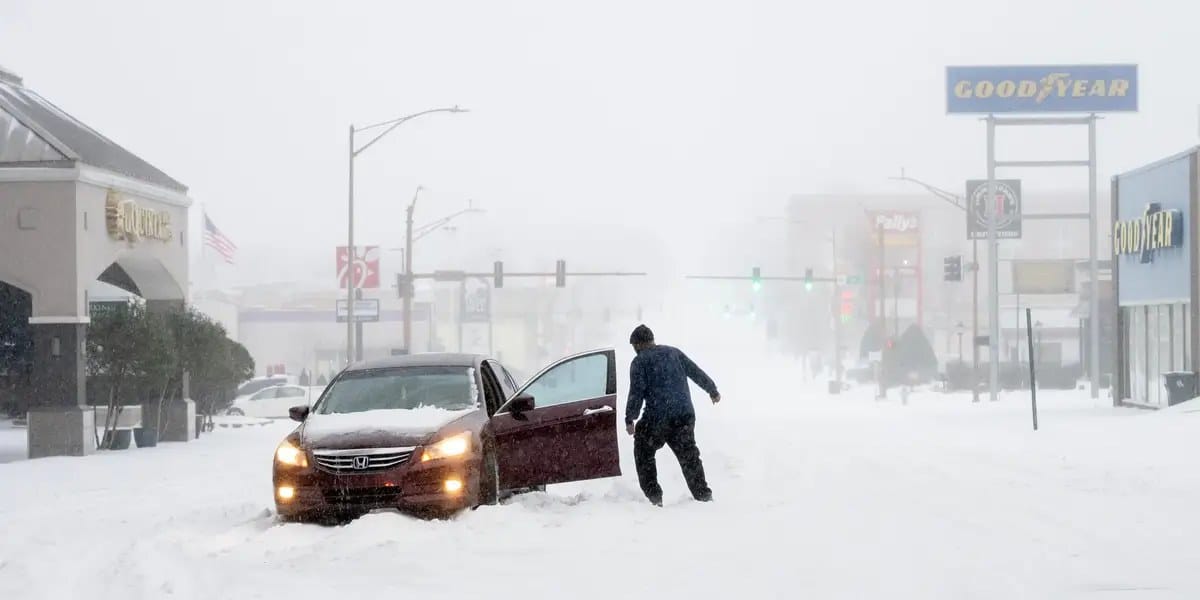 Massive winter storm stretches more than 2,000 miles across US — I.insider.com