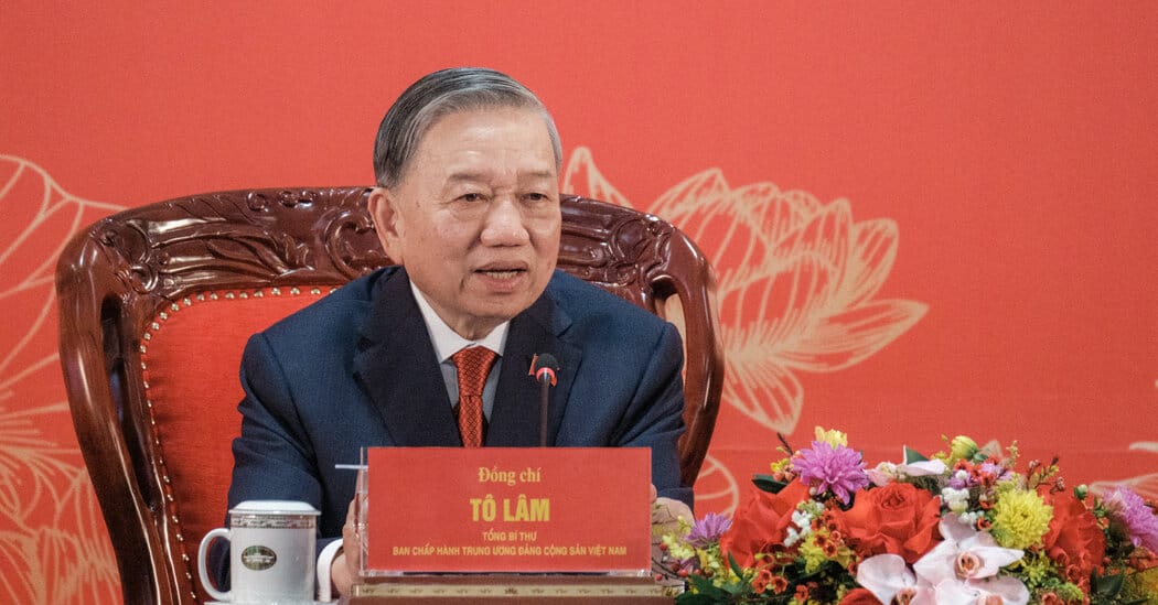 To Lam set to serve as both Vietnam party chief and president after congress — Static01.nyt.com