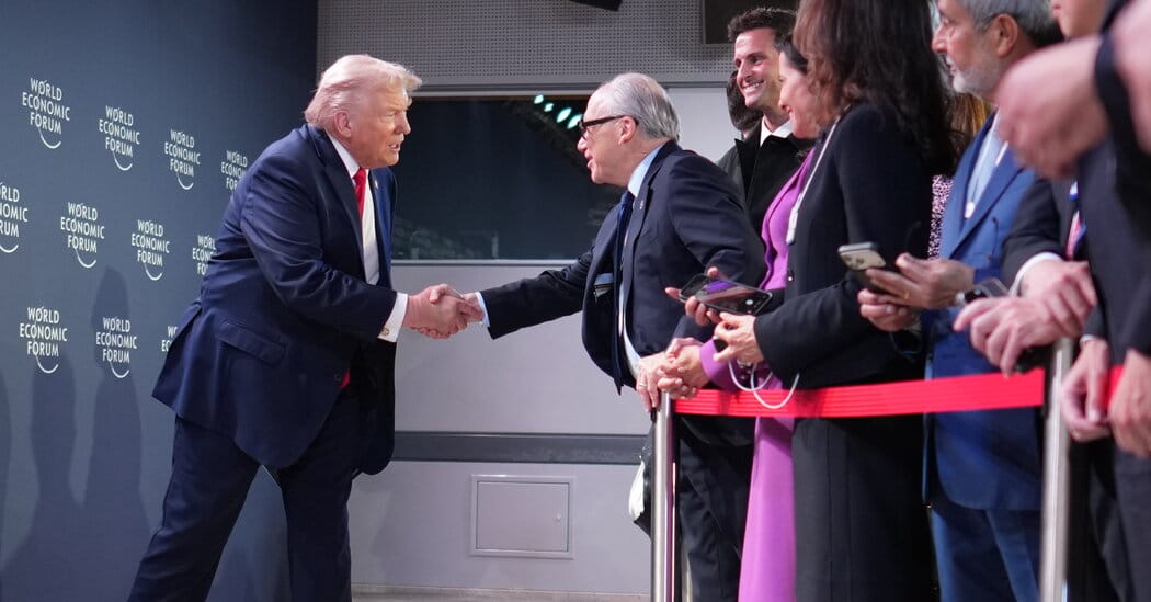 Davos shifts from globalist virtue signaling to a business-first gathering — Static01.nyt.com